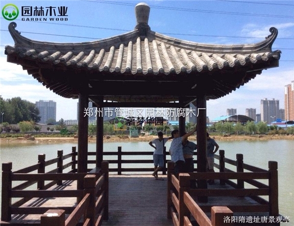 河南防腐木廠家告訴你六角涼亭應(yīng)該怎么安裝嗎？