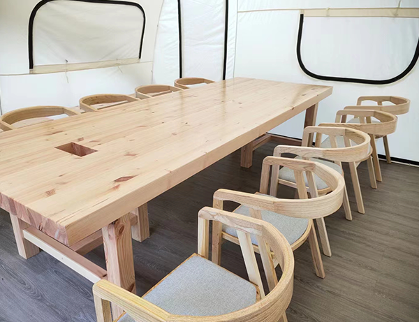 膠合木會(huì)議桌