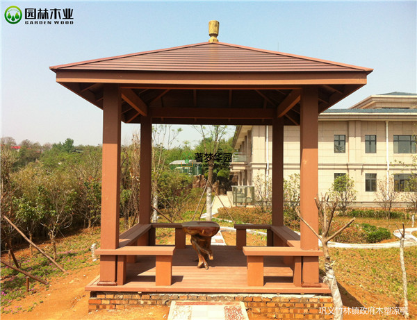 木塑涼亭 木塑涼亭
