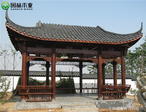 仿古長方亭 仿古長方亭
