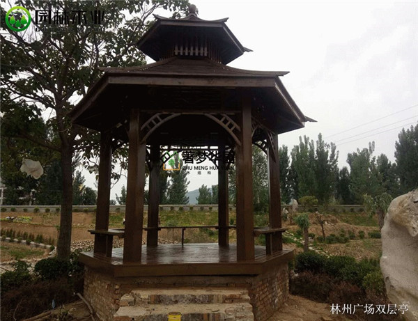 六角雙層亭 六角雙層亭