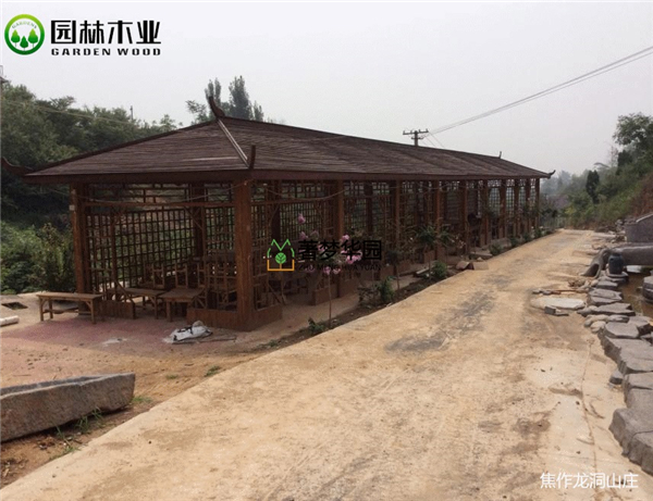 防腐木廊架 防腐木廊架