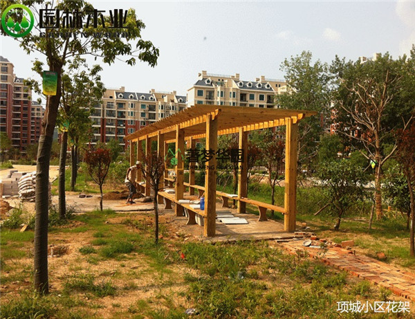 小區(qū)花架 小區(qū)花架